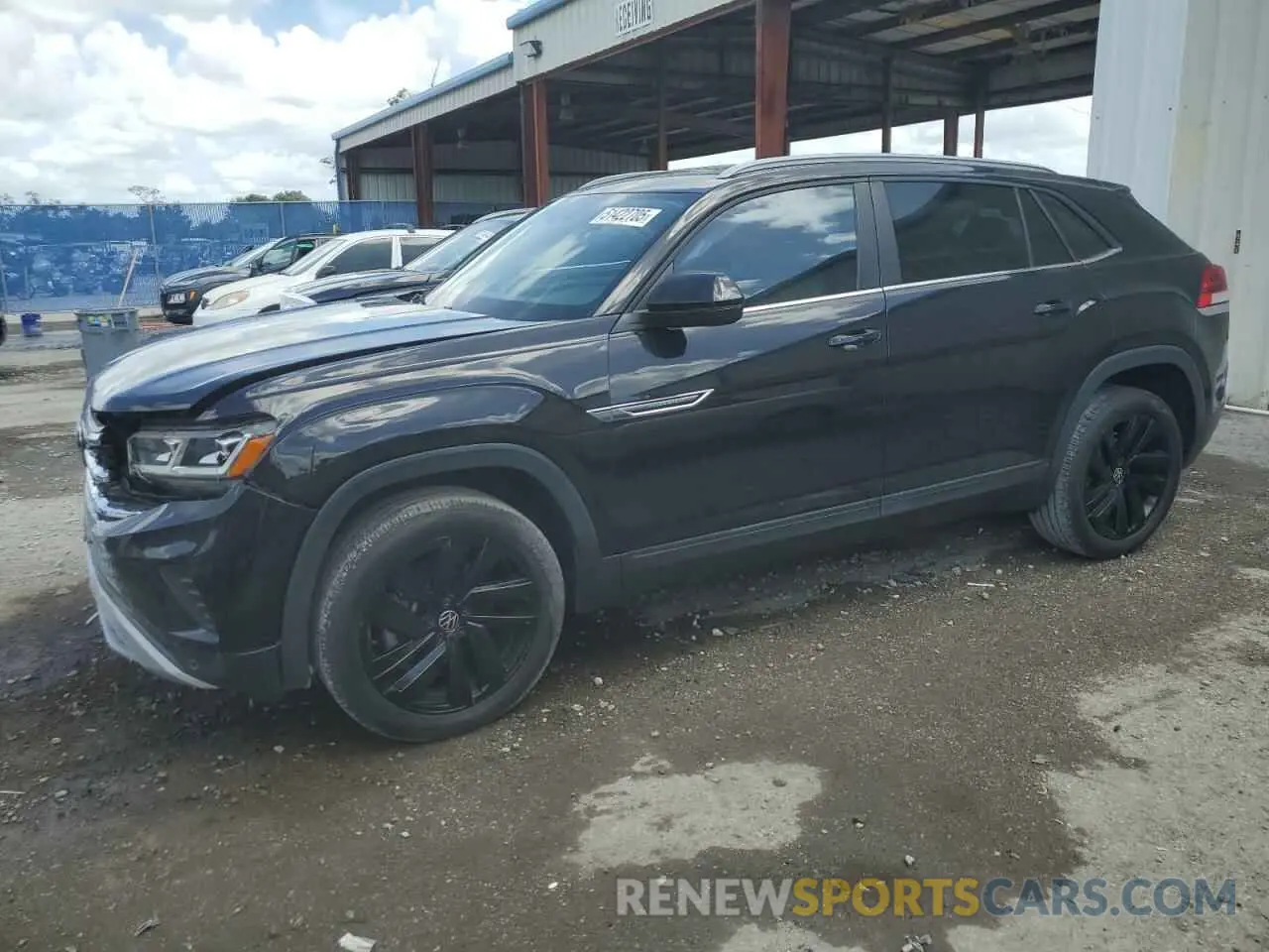 1 Photograph of a damaged car 1V2JC2CA8MC204608 VOLKSWAGEN ATLAS 2021