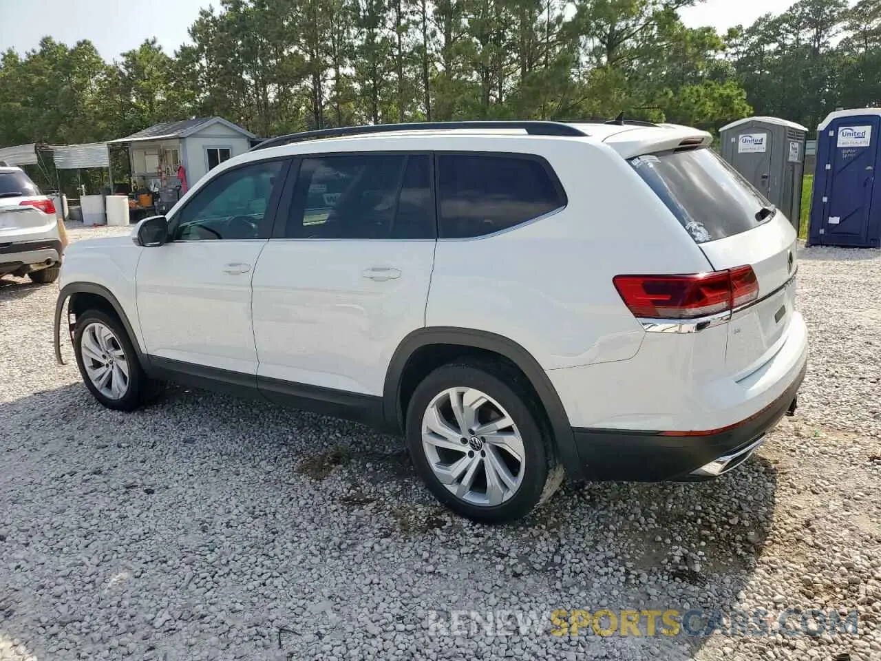 2 Photograph of a damaged car 1V2JP2CA9MC545925 VOLKSWAGEN ATLAS 2021