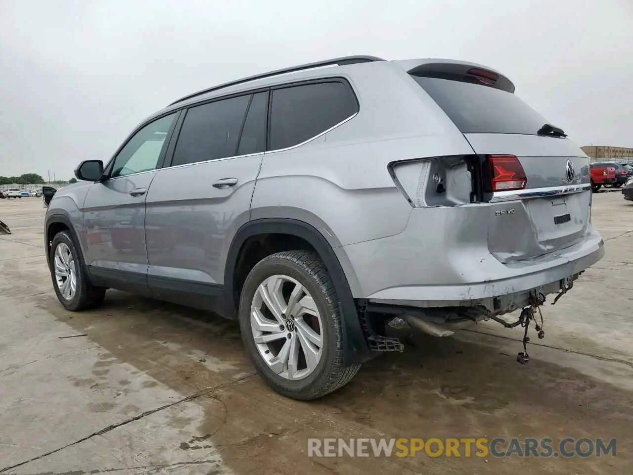 2 Photograph of a damaged car 1V2JR2CA0MC506019 VOLKSWAGEN ATLAS 2021