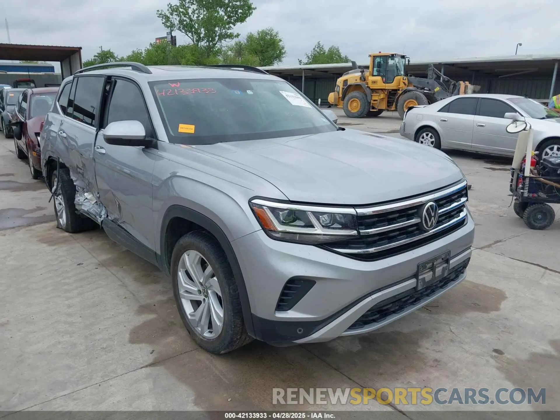 1 Фотография поврежденного автомобиля 1V2JR2CA2MC539992 VOLKSWAGEN ATLAS 2021