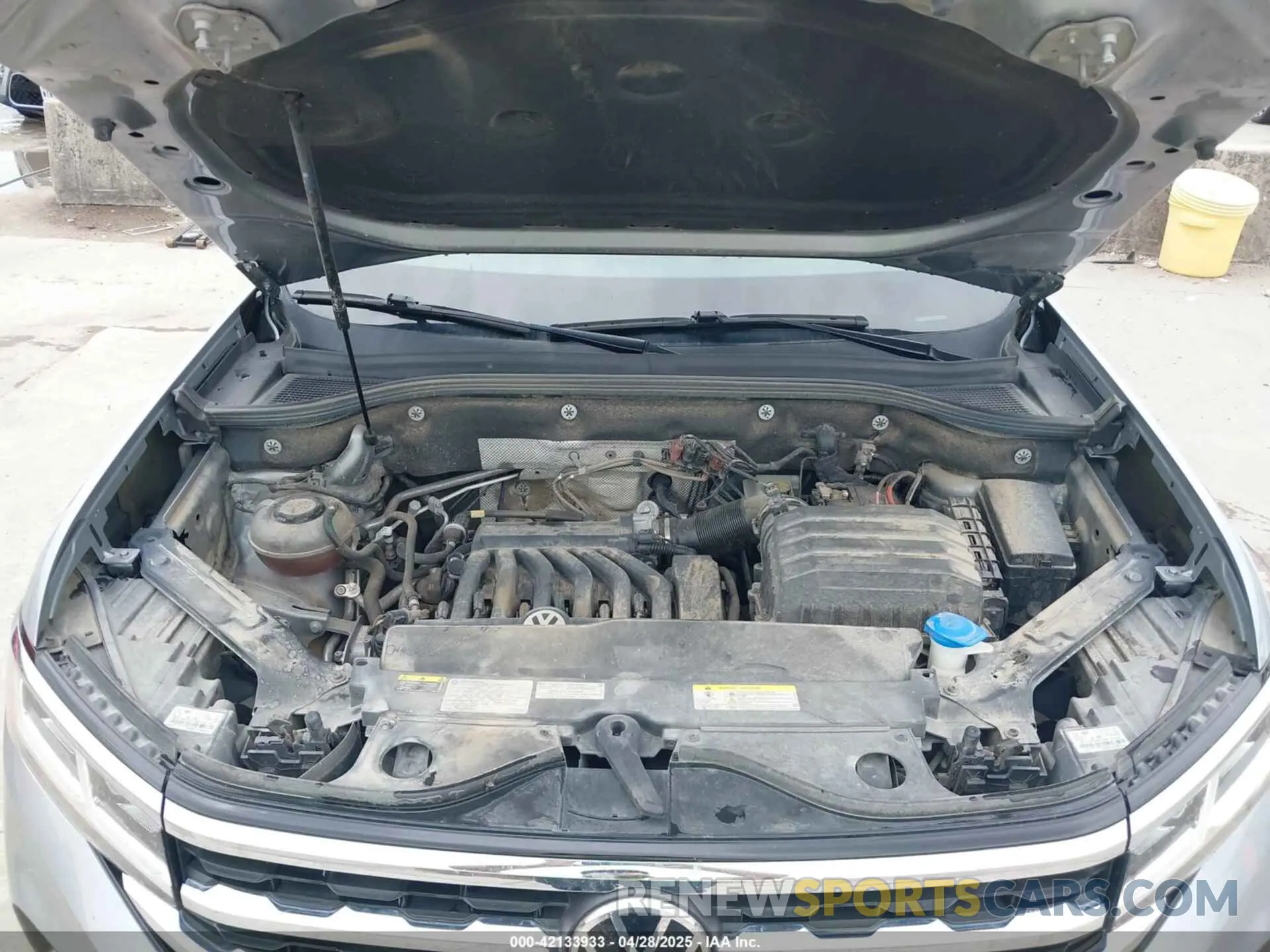 10 Фотография поврежденного автомобиля 1V2JR2CA2MC539992 VOLKSWAGEN ATLAS 2021