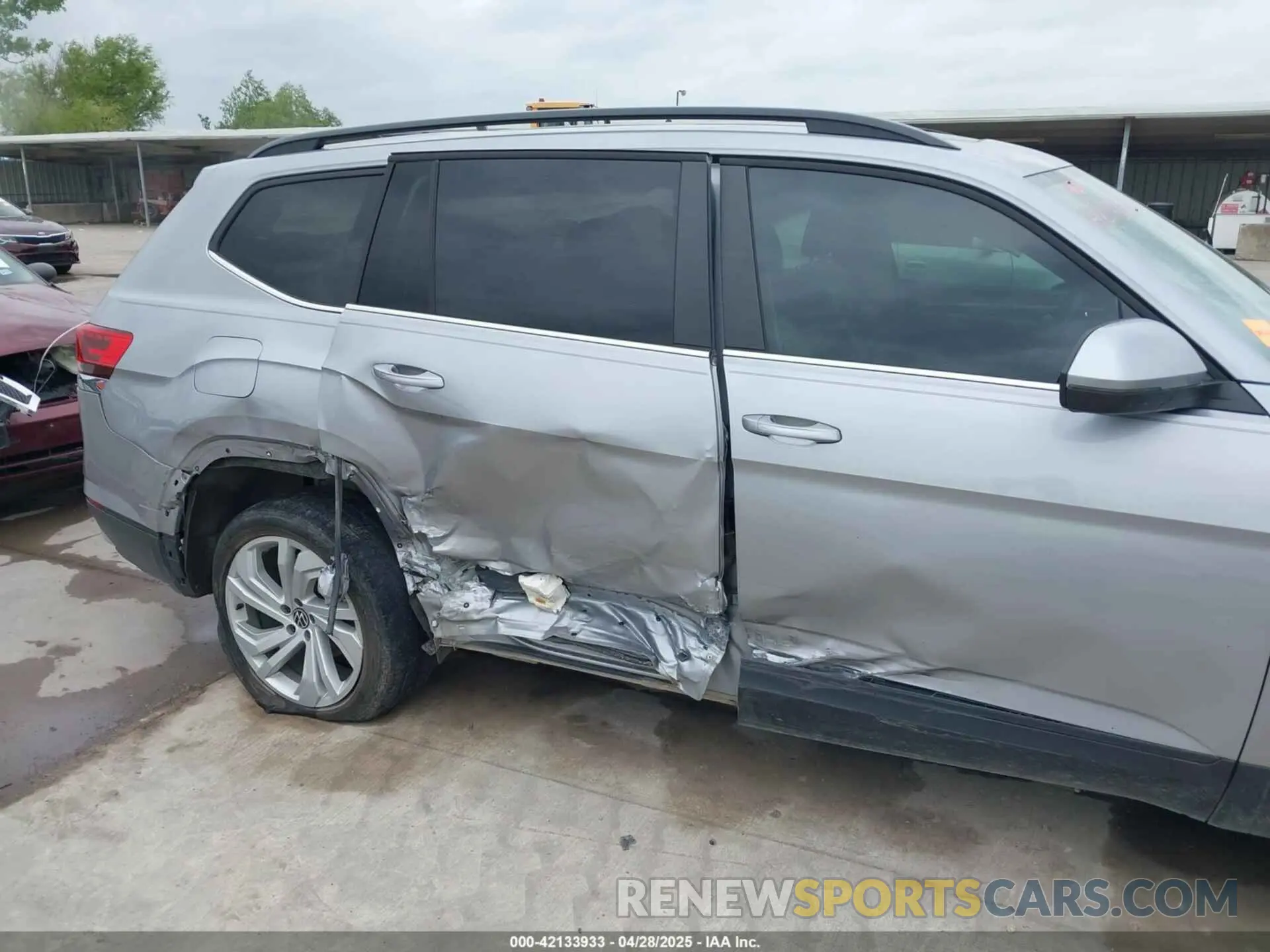 6 Фотография поврежденного автомобиля 1V2JR2CA2MC539992 VOLKSWAGEN ATLAS 2021