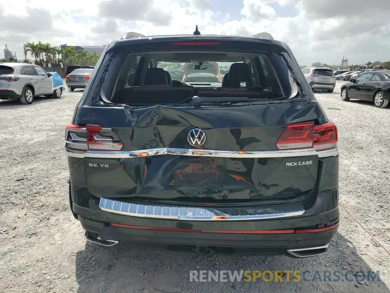 6 Photograph of a damaged car 1V2JR2CA4MC594332 VOLKSWAGEN ATLAS 2021