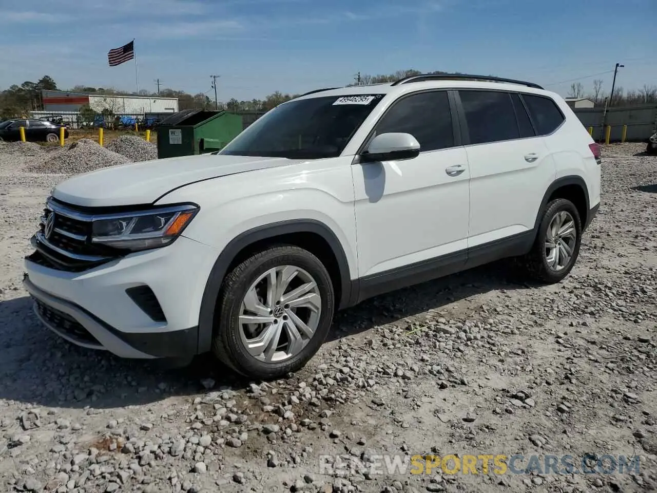 1 Фотография поврежденного автомобиля 1V2JR2CA8MC561267 VOLKSWAGEN ATLAS 2021