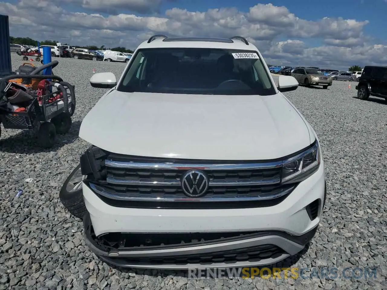 5 Photograph of a damaged car 1V2JR2CA8MC565822 VOLKSWAGEN ATLAS 2021