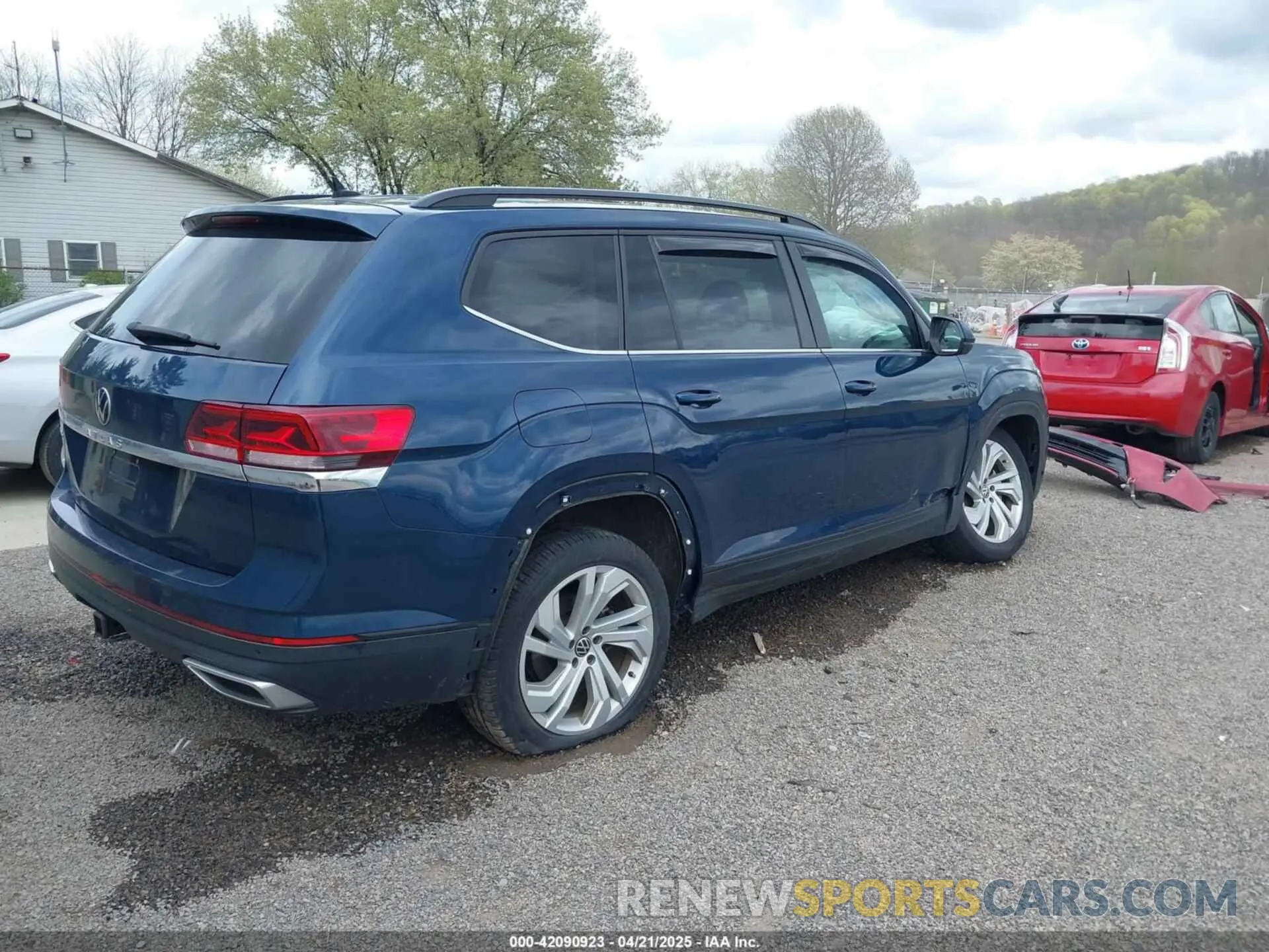 4 Фотография поврежденного автомобиля 1V2JR2CA9MC547054 VOLKSWAGEN ATLAS 2021