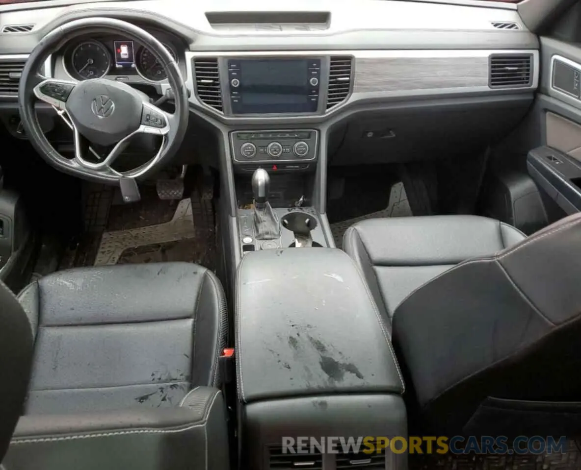 8 Photograph of a damaged car 1V2KC2CA3MC204438 VOLKSWAGEN ATLAS 2021