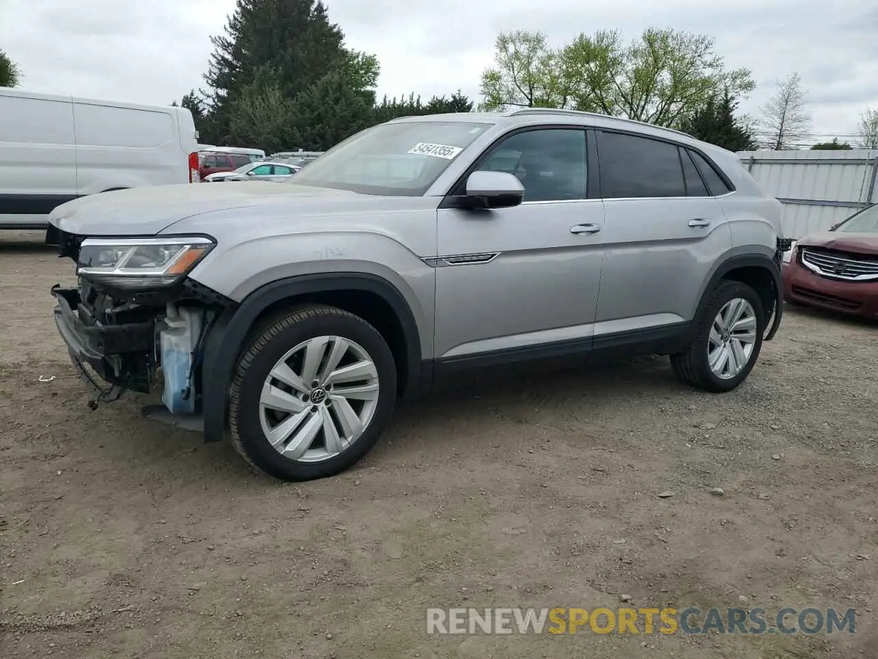 1 Photograph of a damaged car 1V2KE2CA5MC205519 VOLKSWAGEN ATLAS 2021