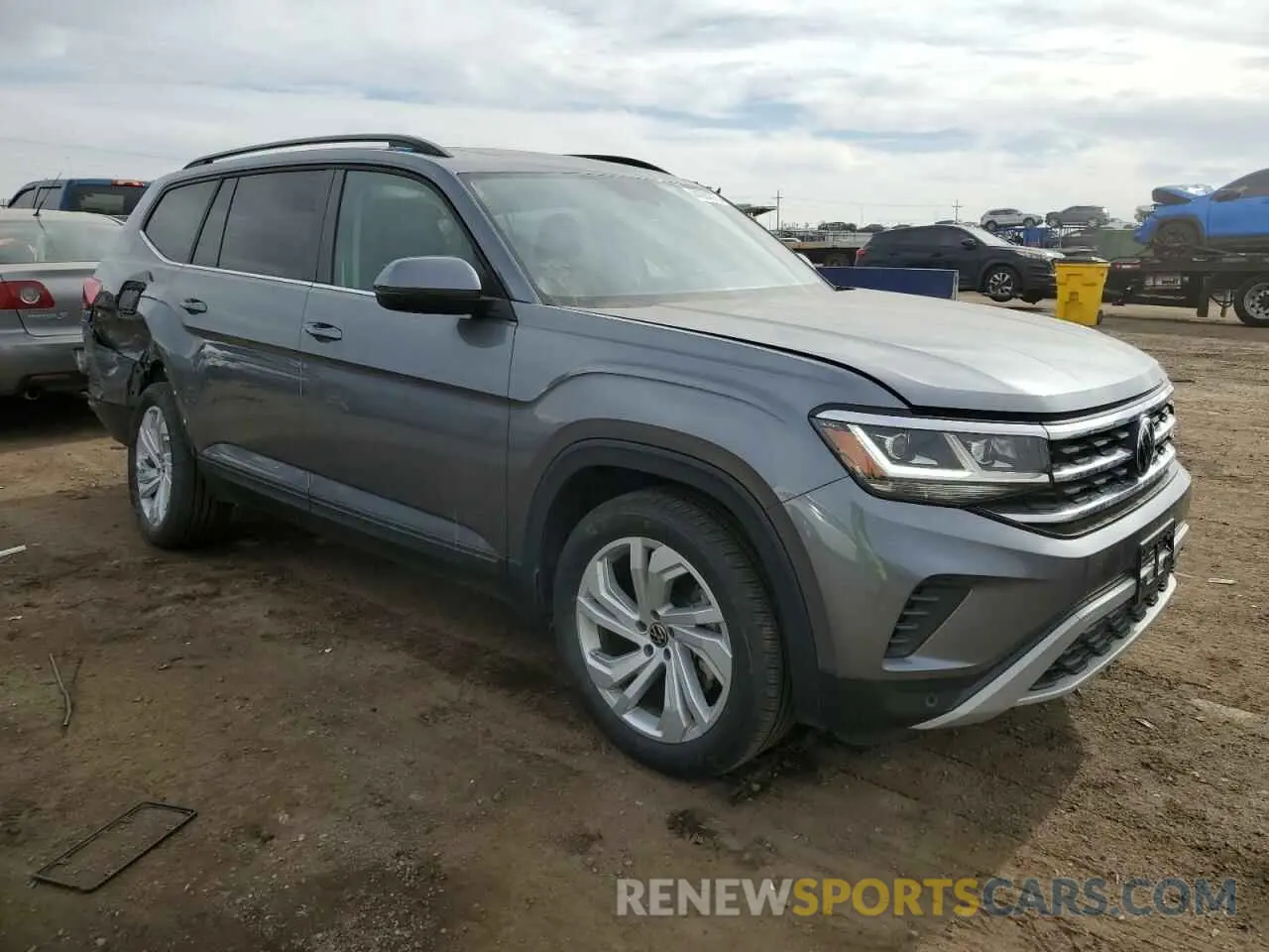 4 Photograph of a damaged car 1V2KP2CA6MC544056 VOLKSWAGEN ATLAS 2021