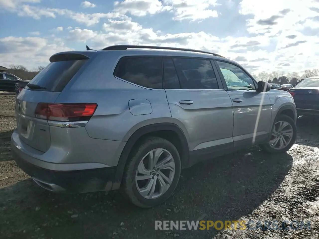 3 Фотография поврежденного автомобиля 1V2KR2CA5MC604855 VOLKSWAGEN ATLAS 2021