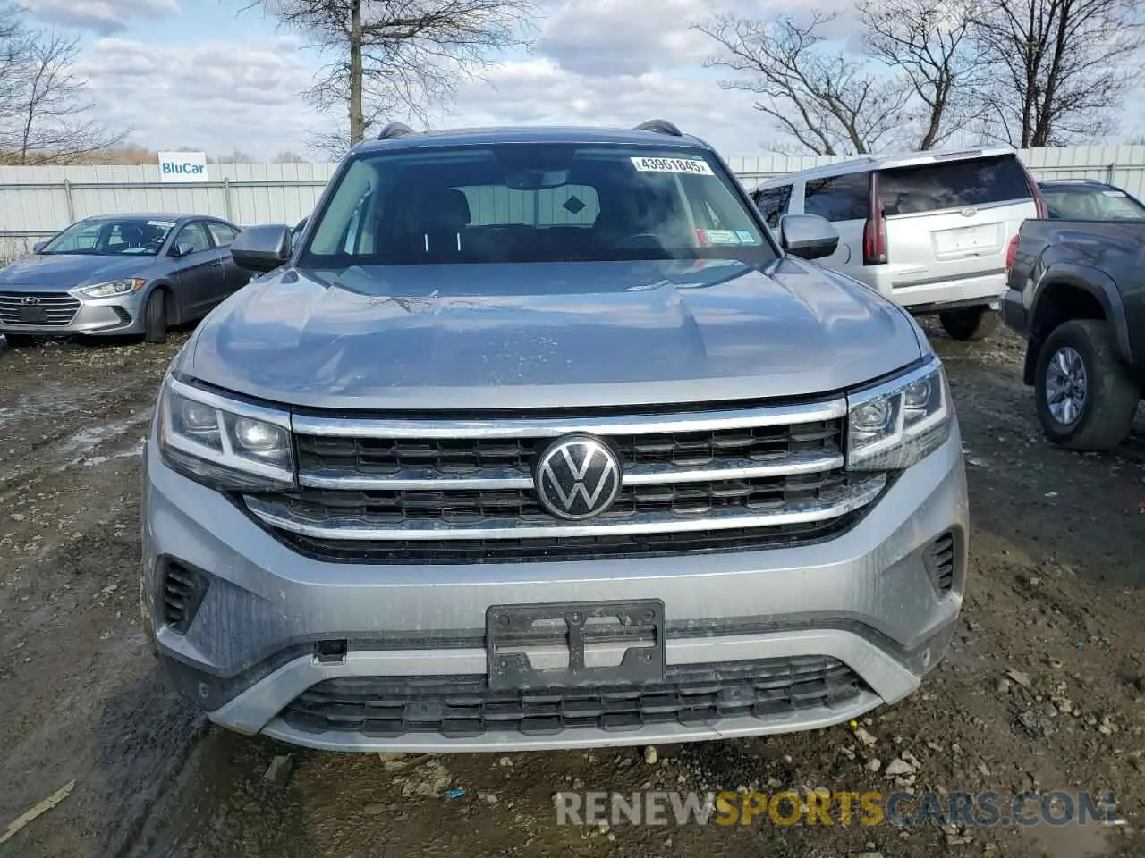 5 Фотография поврежденного автомобиля 1V2KR2CA5MC604855 VOLKSWAGEN ATLAS 2021
