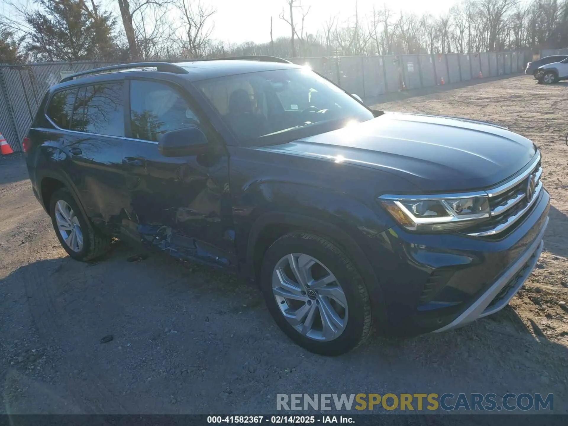 1 Photograph of a damaged car 1V2KR2CA6MC564513 VOLKSWAGEN ATLAS 2021