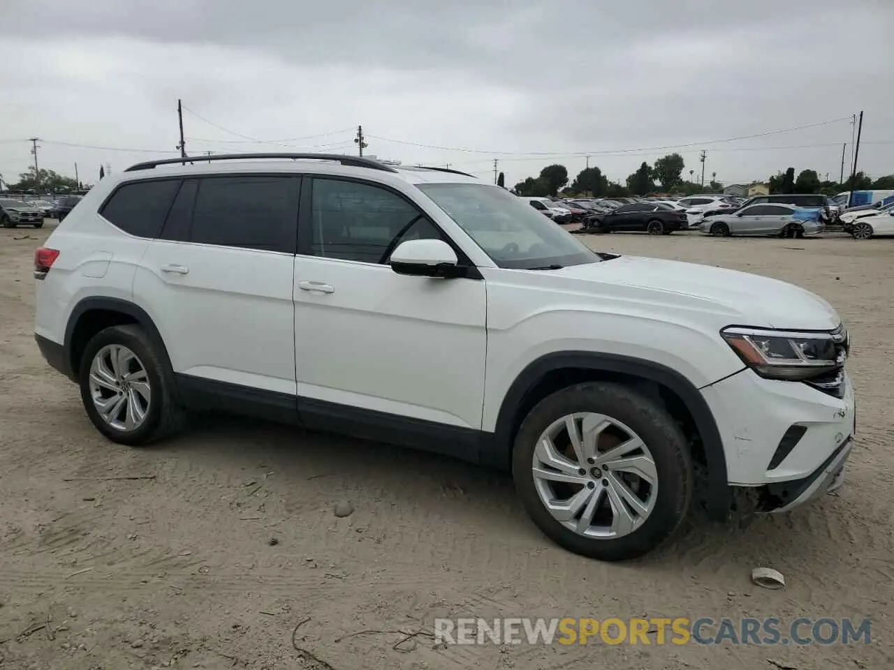 4 Photograph of a damaged car 1V2KR2CA8MC501445 VOLKSWAGEN ATLAS 2021
