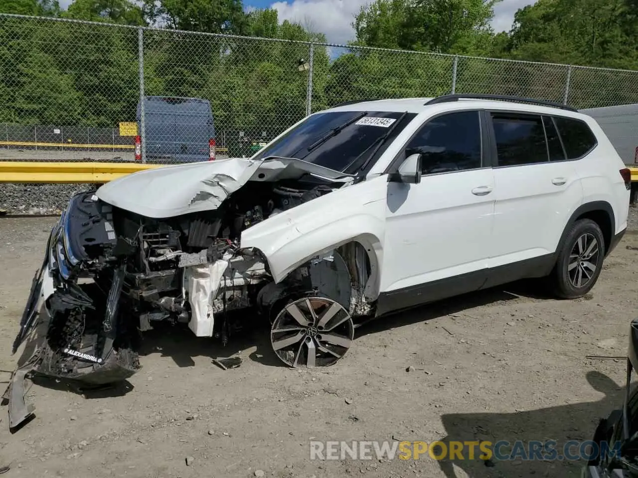 1 Photograph of a damaged car 1V2LP2CA3MC513383 VOLKSWAGEN ATLAS 2021