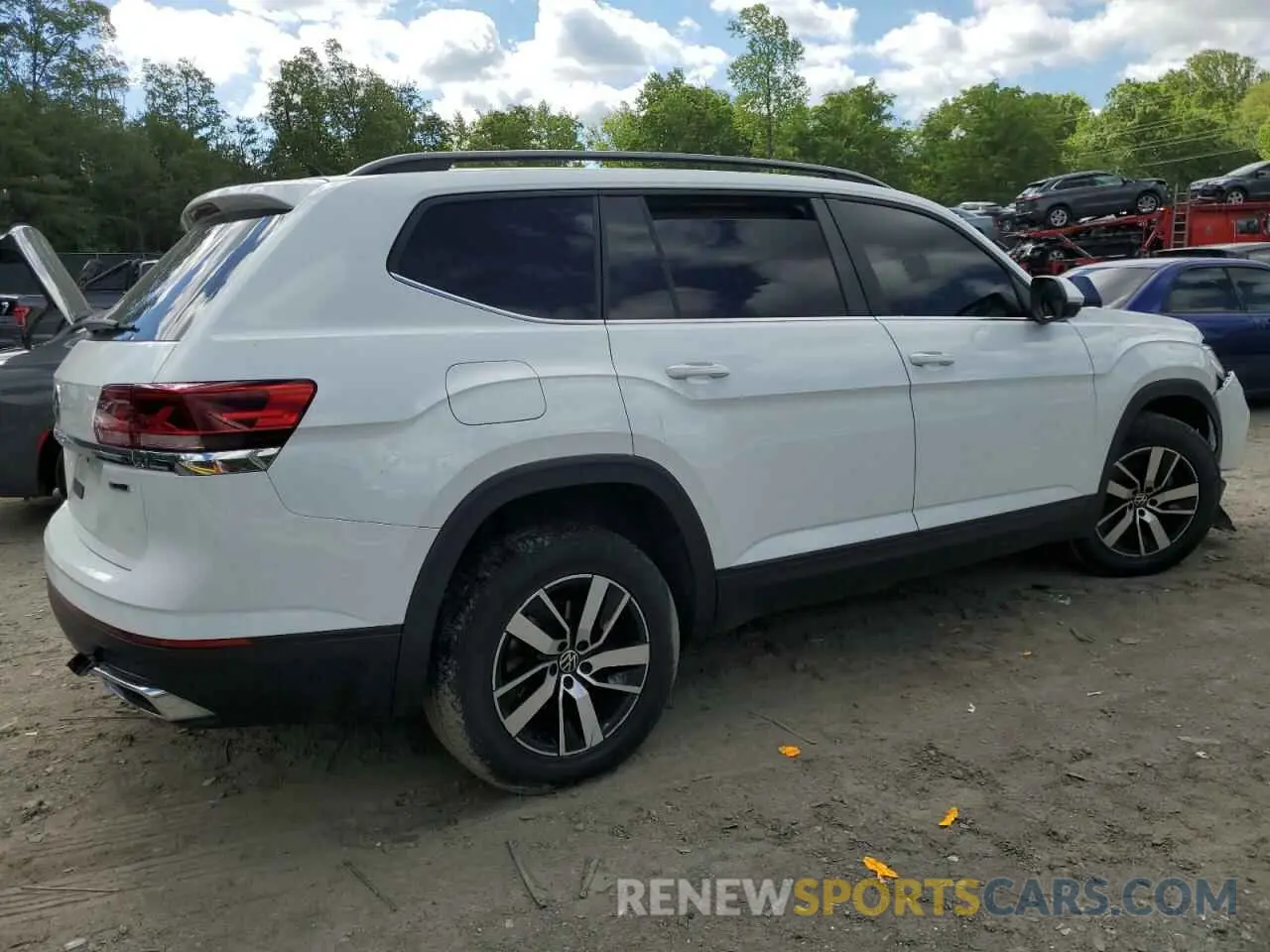 3 Photograph of a damaged car 1V2LP2CA3MC513383 VOLKSWAGEN ATLAS 2021