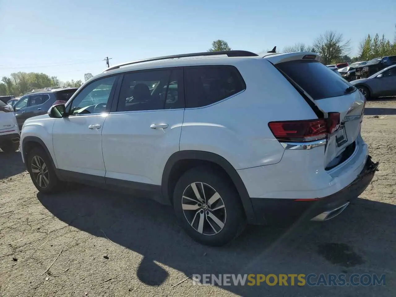 2 Photograph of a damaged car 1V2LP2CA5MC521520 VOLKSWAGEN ATLAS 2021