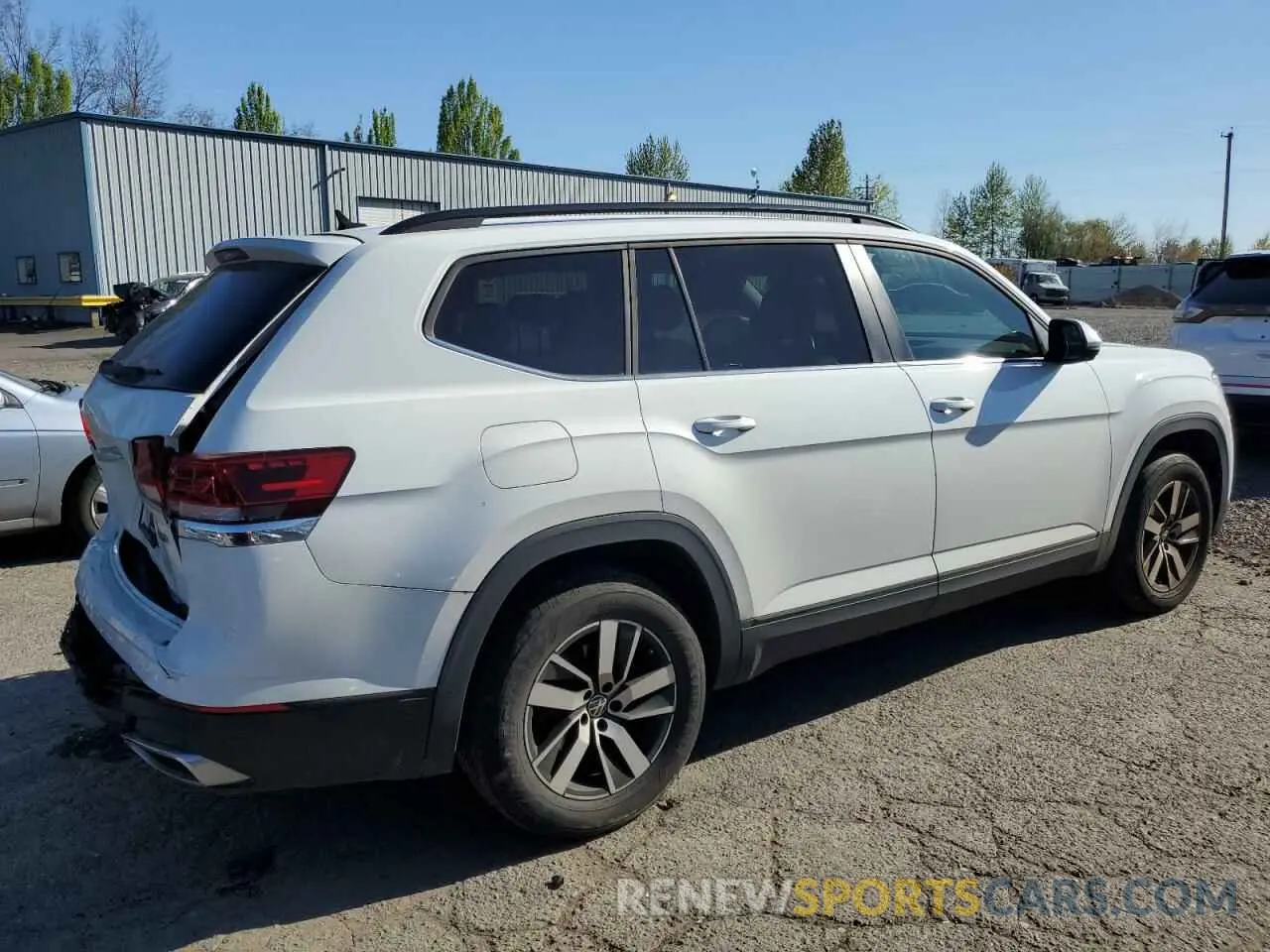3 Photograph of a damaged car 1V2LP2CA5MC521520 VOLKSWAGEN ATLAS 2021