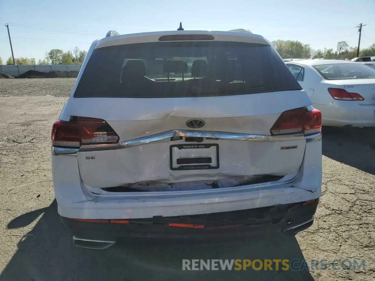 6 Photograph of a damaged car 1V2LP2CA5MC521520 VOLKSWAGEN ATLAS 2021