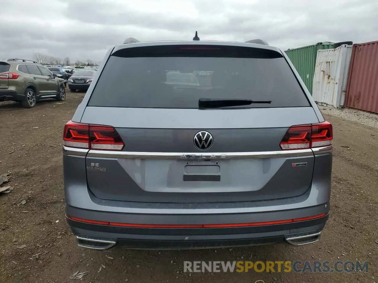 6 Photograph of a damaged car 1V2LP2CA6MC580253 VOLKSWAGEN ATLAS 2021