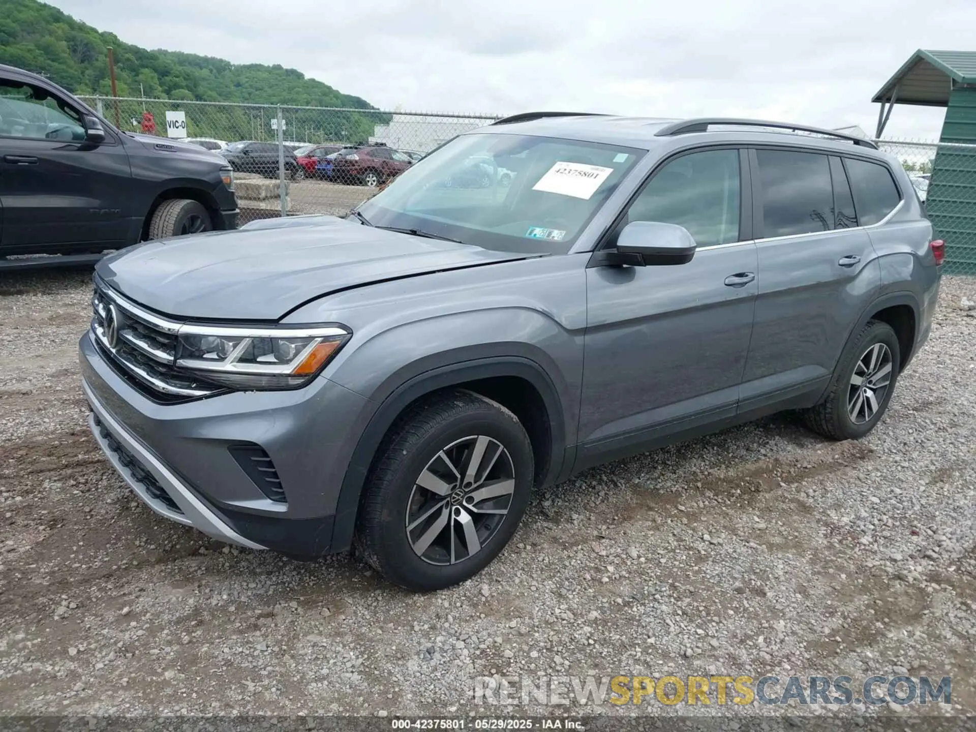 2 Фотография поврежденного автомобиля 1V2LP2CA9MC523755 VOLKSWAGEN ATLAS 2021
