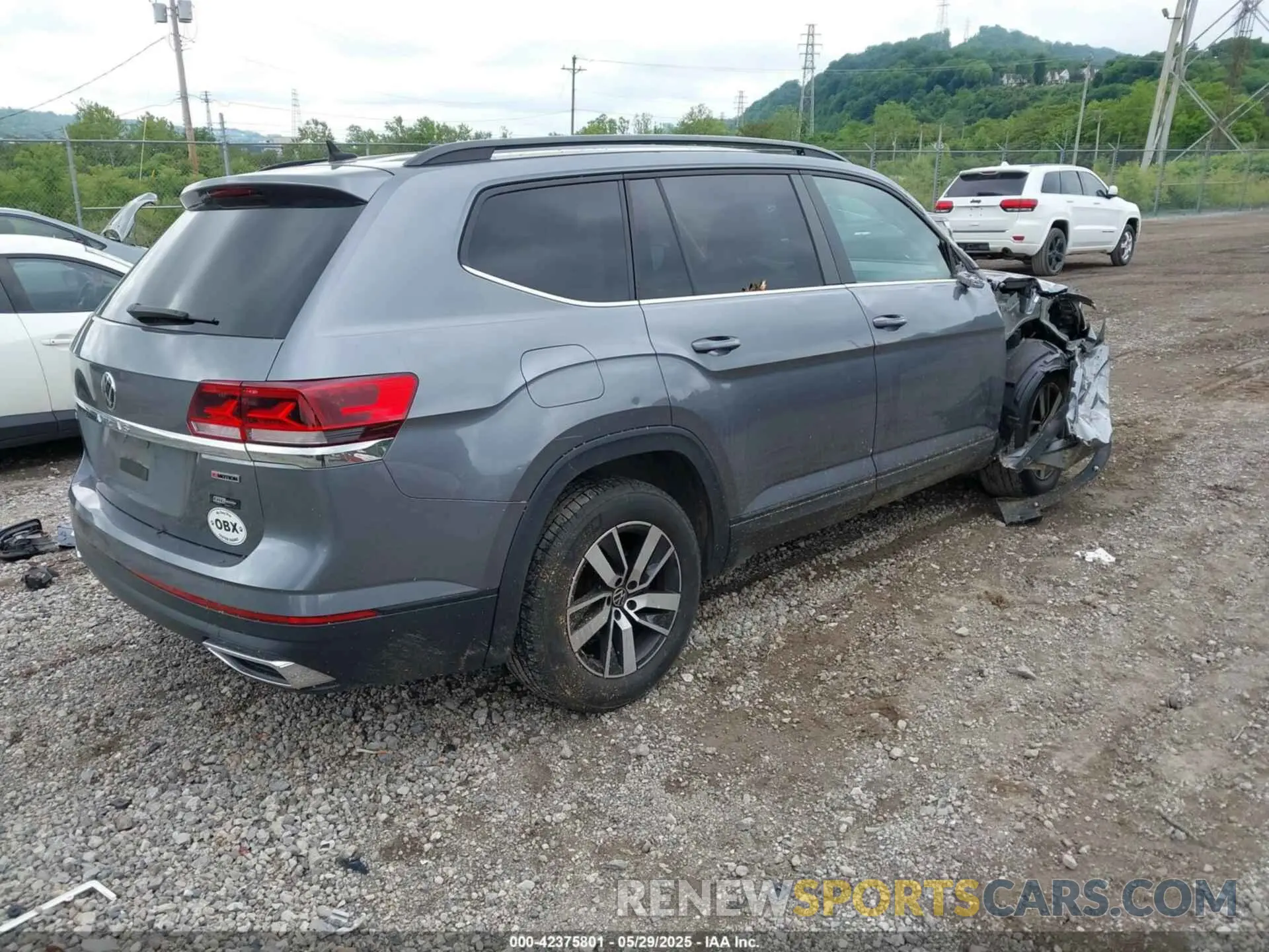 4 Фотография поврежденного автомобиля 1V2LP2CA9MC523755 VOLKSWAGEN ATLAS 2021