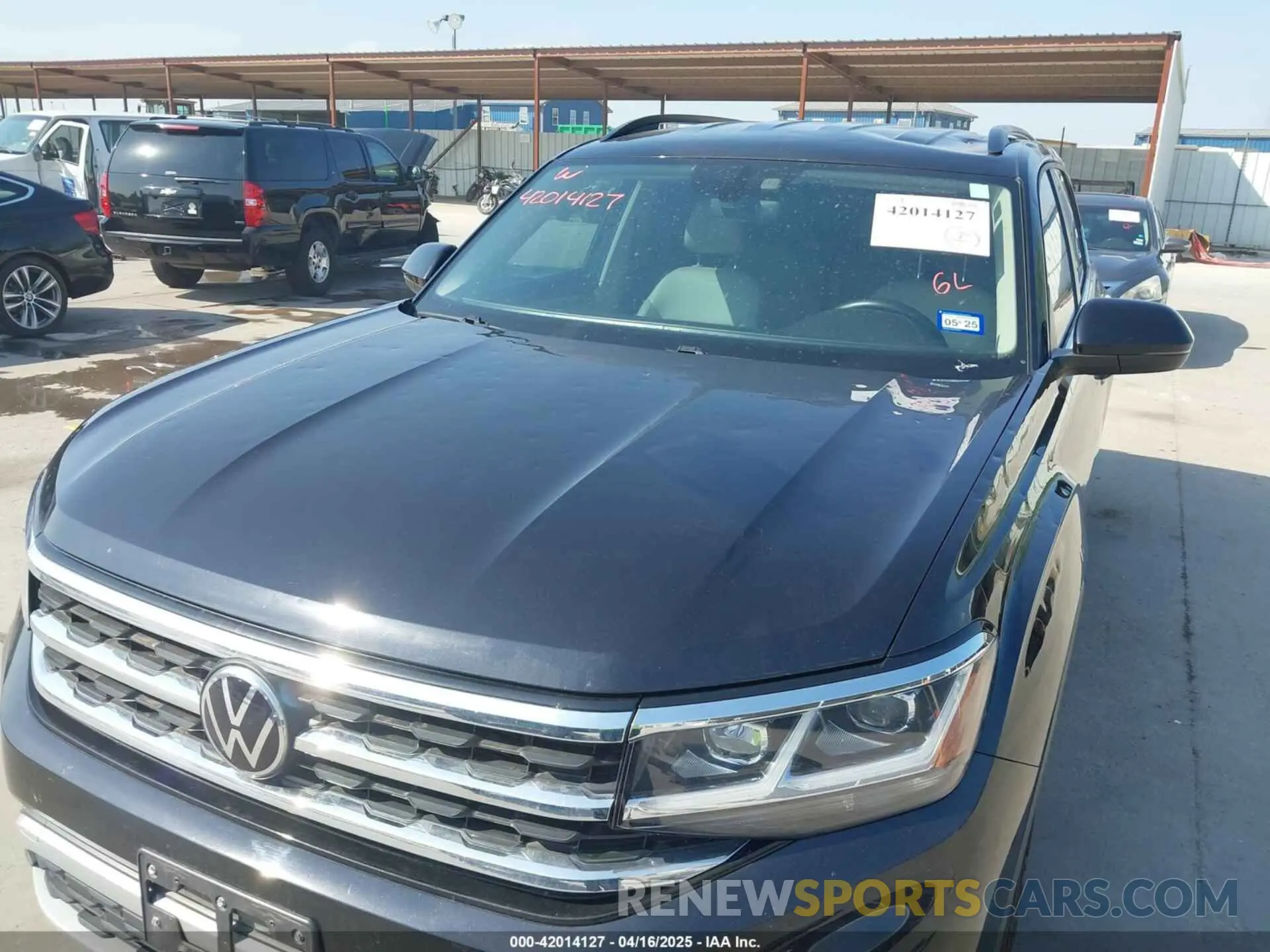 6 Photograph of a damaged car 1V2LP2CA9MC607168 VOLKSWAGEN ATLAS 2021