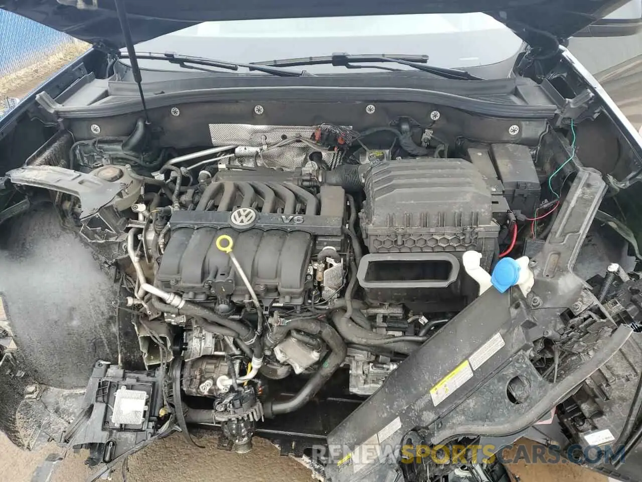12 Фотография поврежденного автомобиля 1V2LR2CAXMC546438 VOLKSWAGEN ATLAS 2021