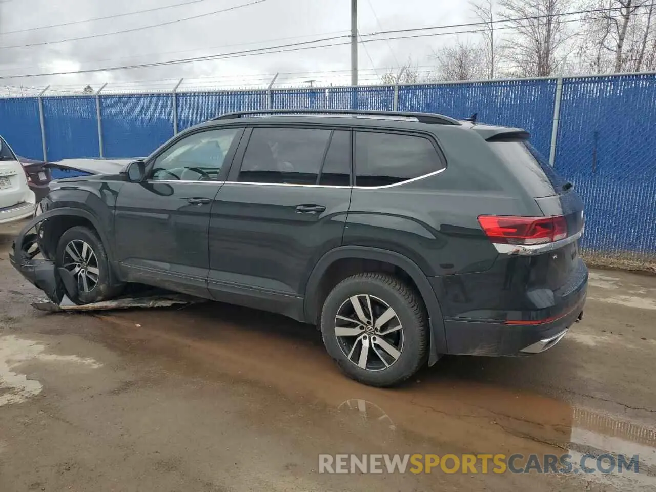 2 Фотография поврежденного автомобиля 1V2LR2CAXMC546438 VOLKSWAGEN ATLAS 2021