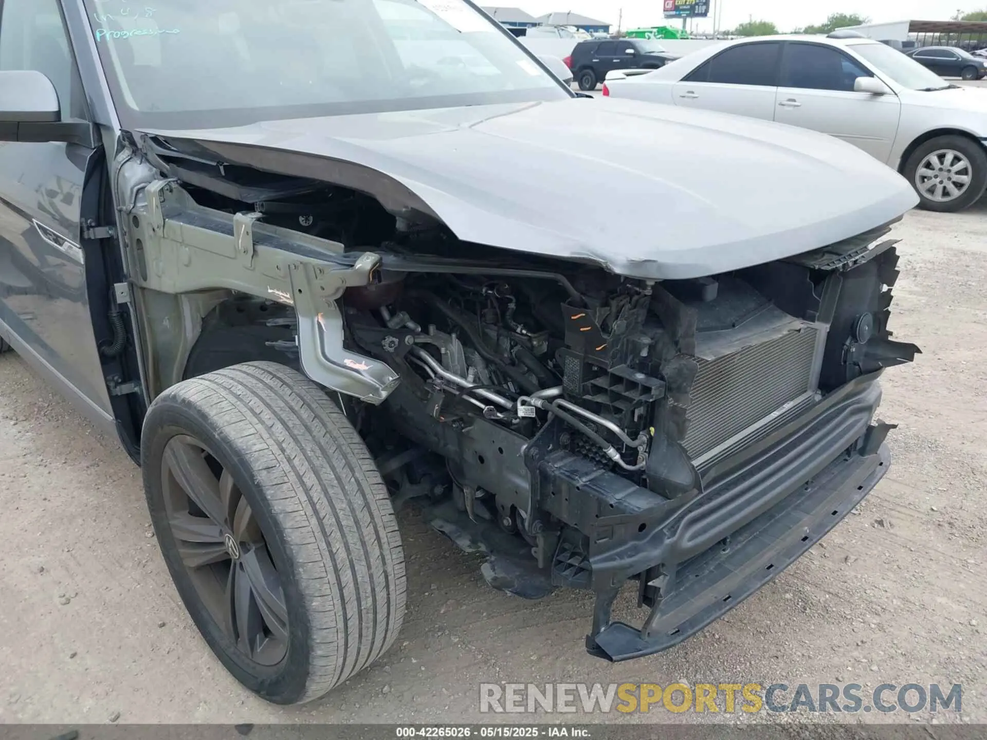 6 Фотография поврежденного автомобиля 1V2NR2CA4MC529207 VOLKSWAGEN ATLAS 2021