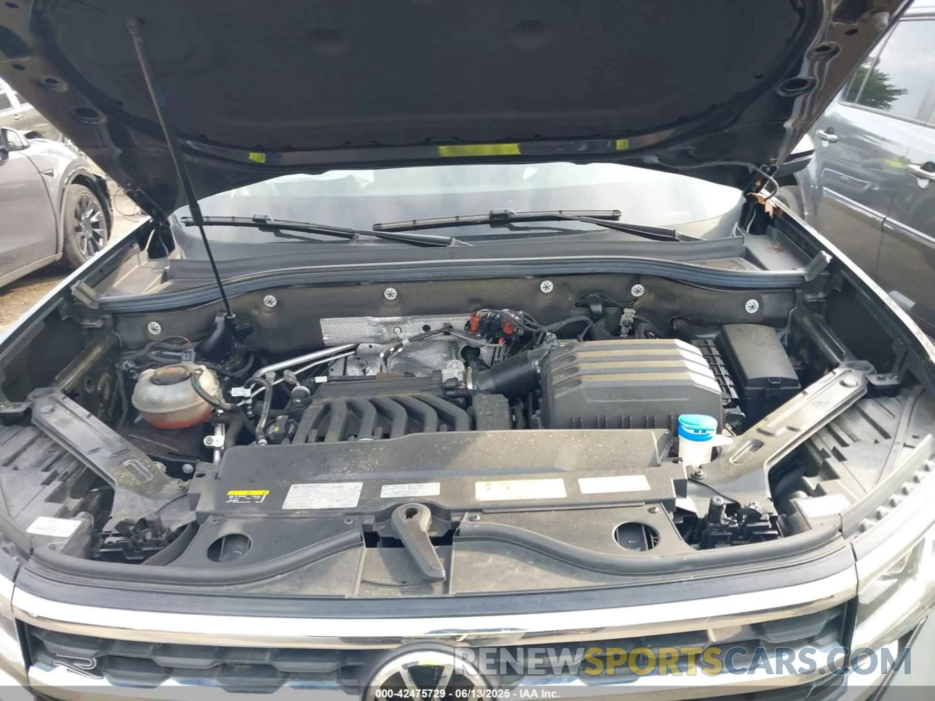 10 Фотография поврежденного автомобиля 1V2NR2CA7MC535342 VOLKSWAGEN ATLAS 2021