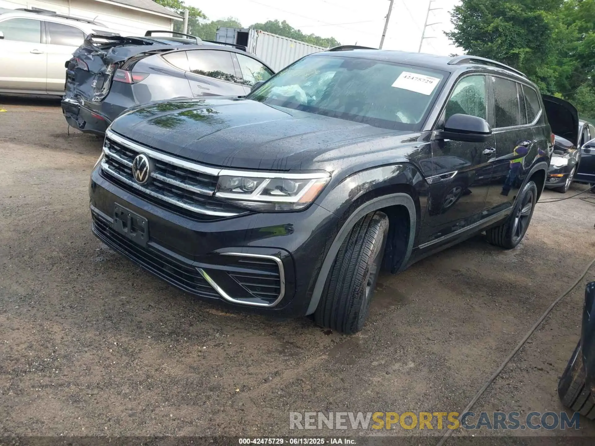 2 Фотография поврежденного автомобиля 1V2NR2CA7MC535342 VOLKSWAGEN ATLAS 2021
