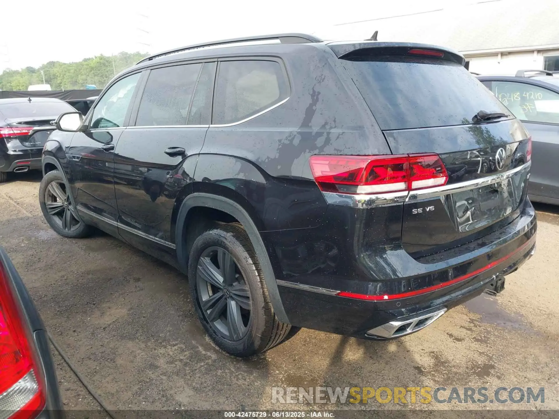 3 Фотография поврежденного автомобиля 1V2NR2CA7MC535342 VOLKSWAGEN ATLAS 2021