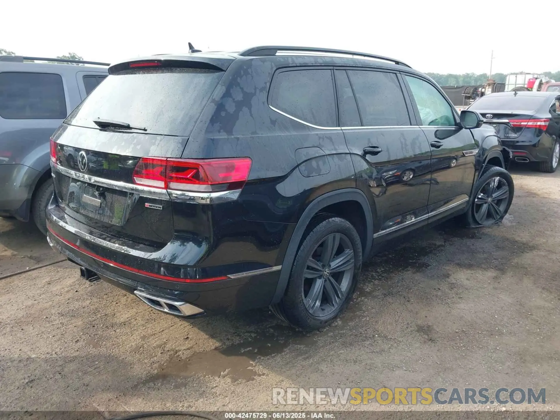 4 Фотография поврежденного автомобиля 1V2NR2CA7MC535342 VOLKSWAGEN ATLAS 2021