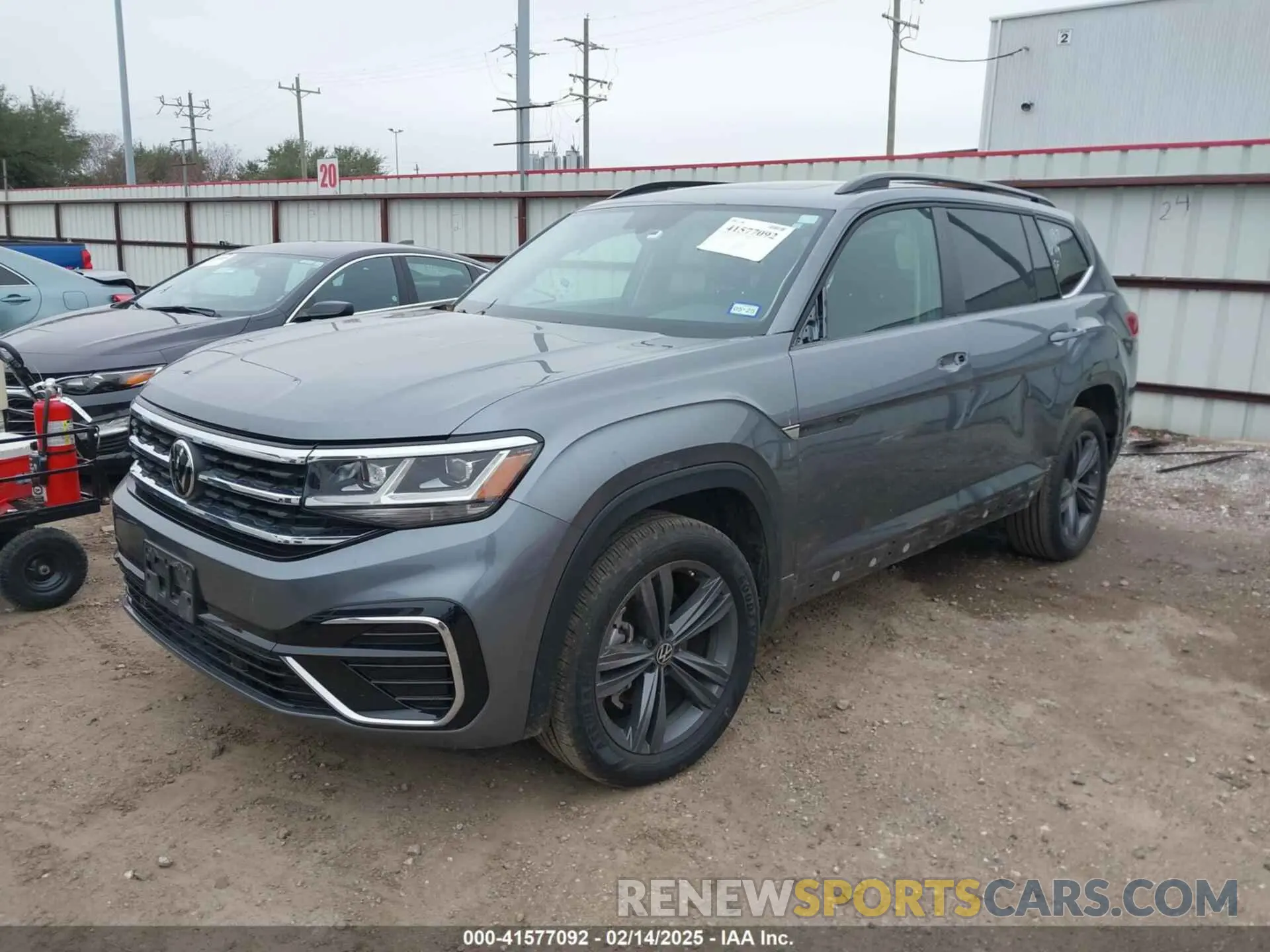 2 Фотография поврежденного автомобиля 1V2PR2CA1MC586800 VOLKSWAGEN ATLAS 2021