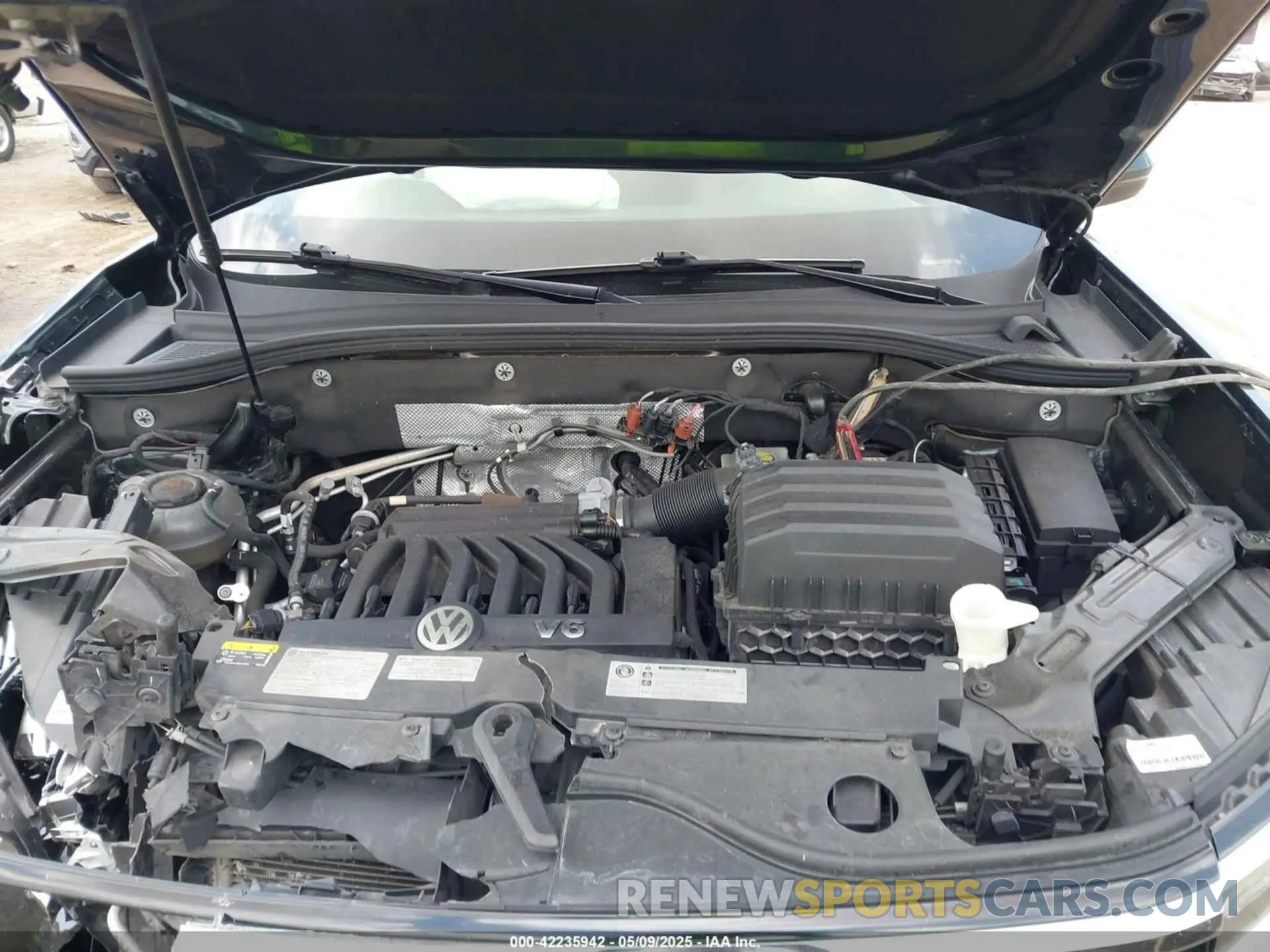 10 Фотография поврежденного автомобиля 1V2PR2CA7MC510191 VOLKSWAGEN ATLAS 2021