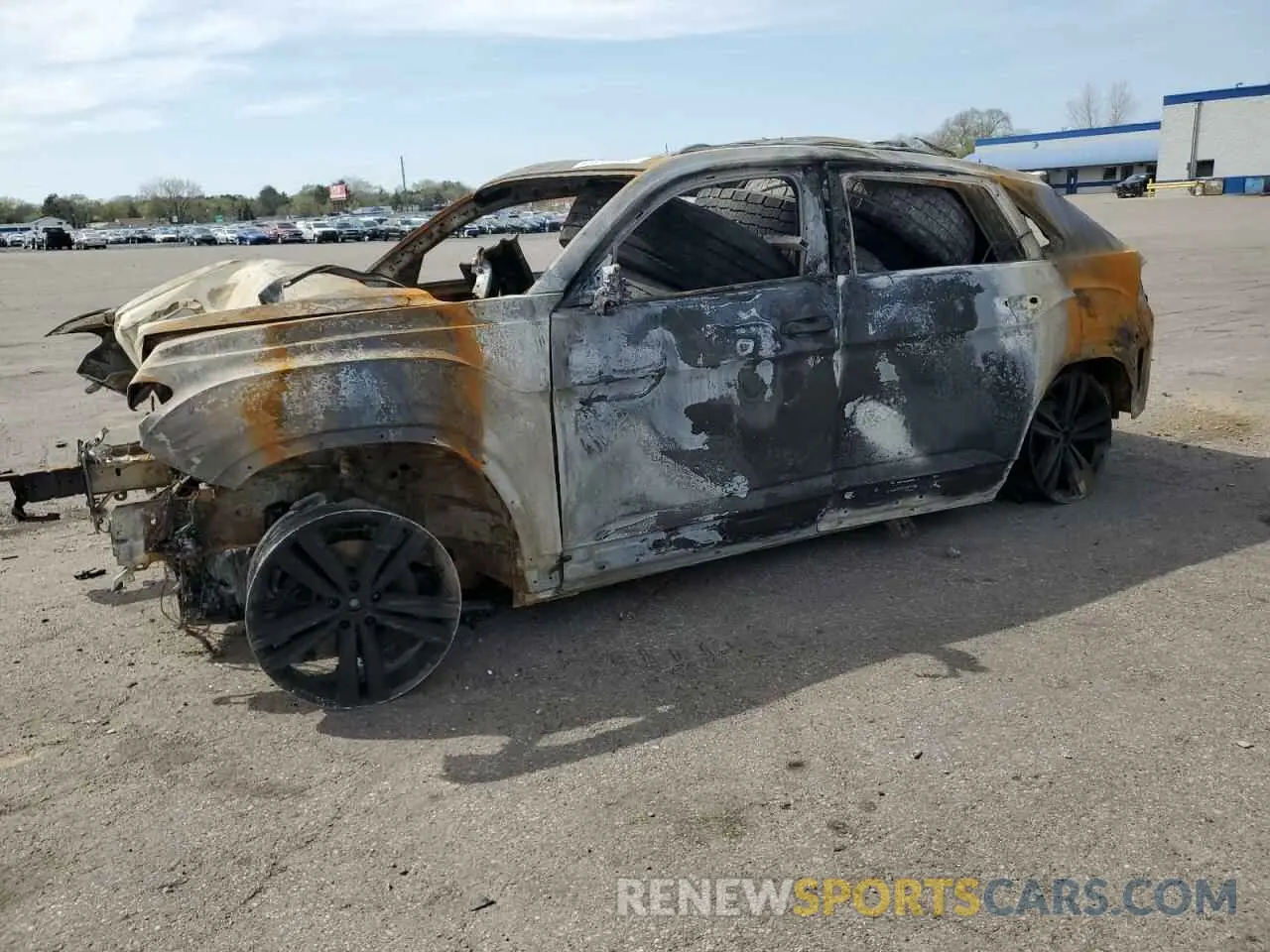 1 Photograph of a damaged car 1V2RE2CA3MC217831 VOLKSWAGEN ATLAS 2021