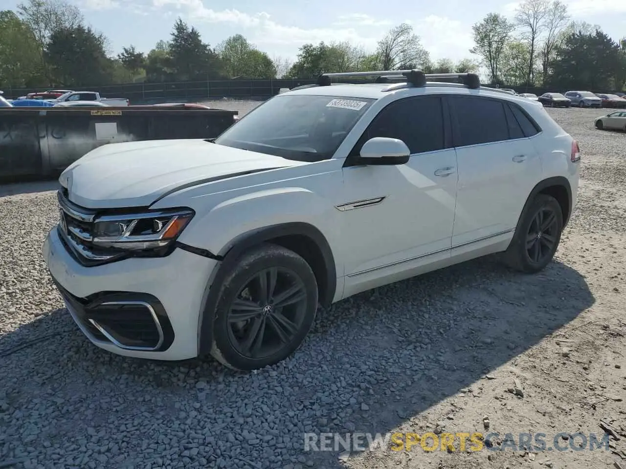 1 Фотография поврежденного автомобиля 1V2RE2CAXMC213615 VOLKSWAGEN ATLAS 2021