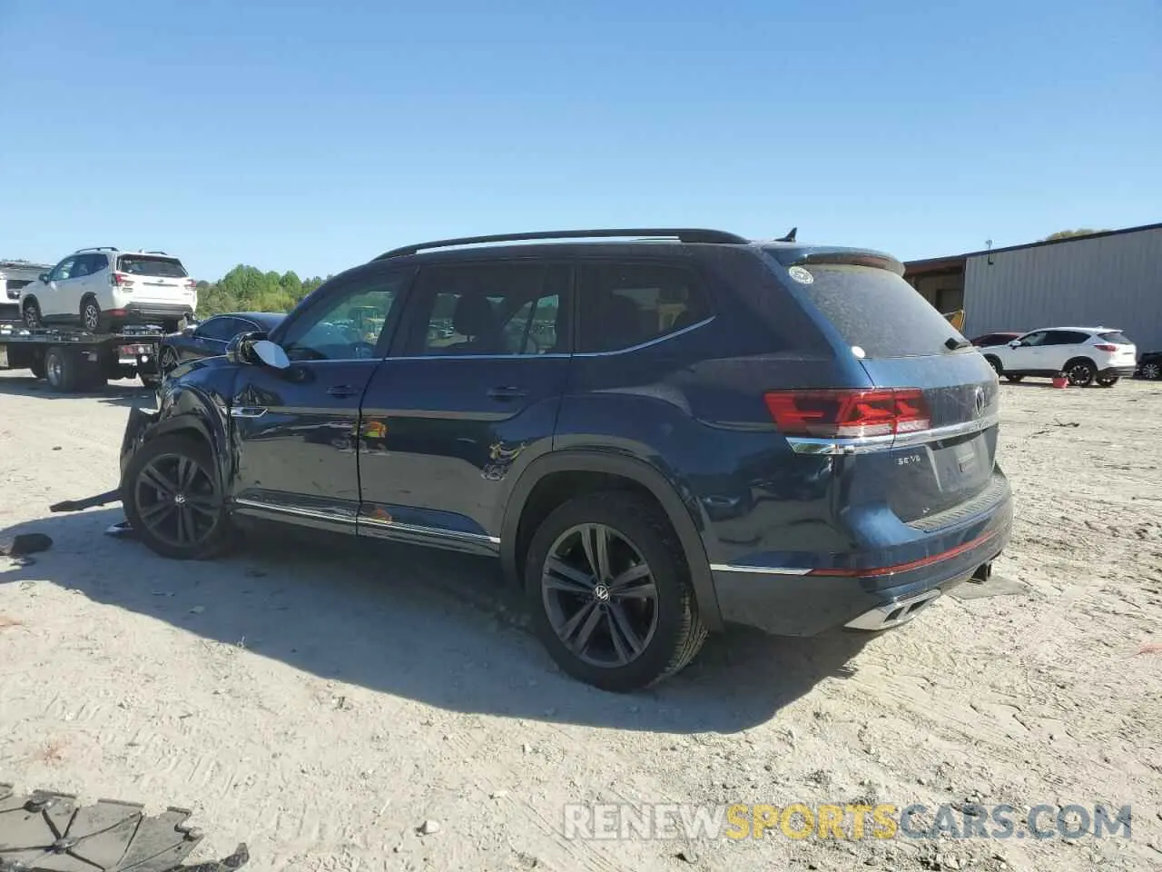 2 Фотография поврежденного автомобиля 1V2RR2CA8MC531821 VOLKSWAGEN ATLAS 2021