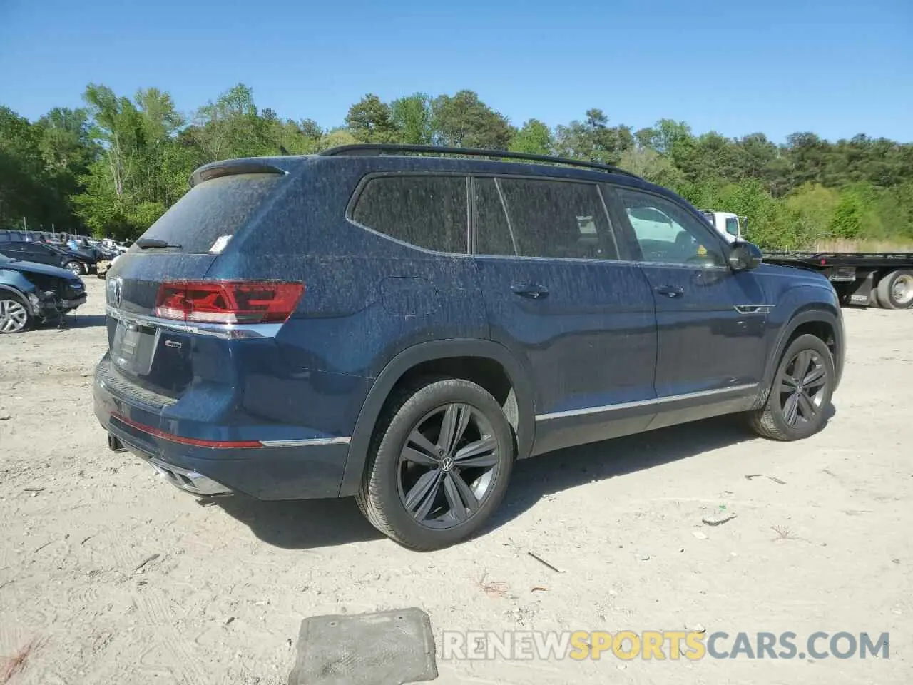 3 Фотография поврежденного автомобиля 1V2RR2CA8MC531821 VOLKSWAGEN ATLAS 2021