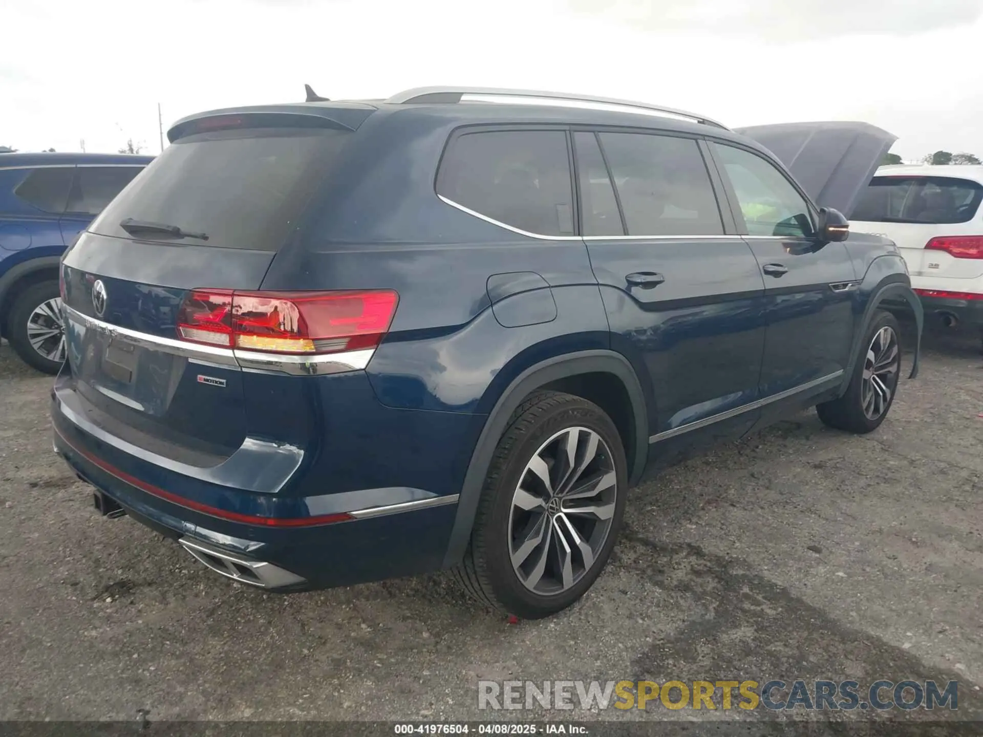 4 Фотография поврежденного автомобиля 1V2SR2CA5MC548769 VOLKSWAGEN ATLAS 2021