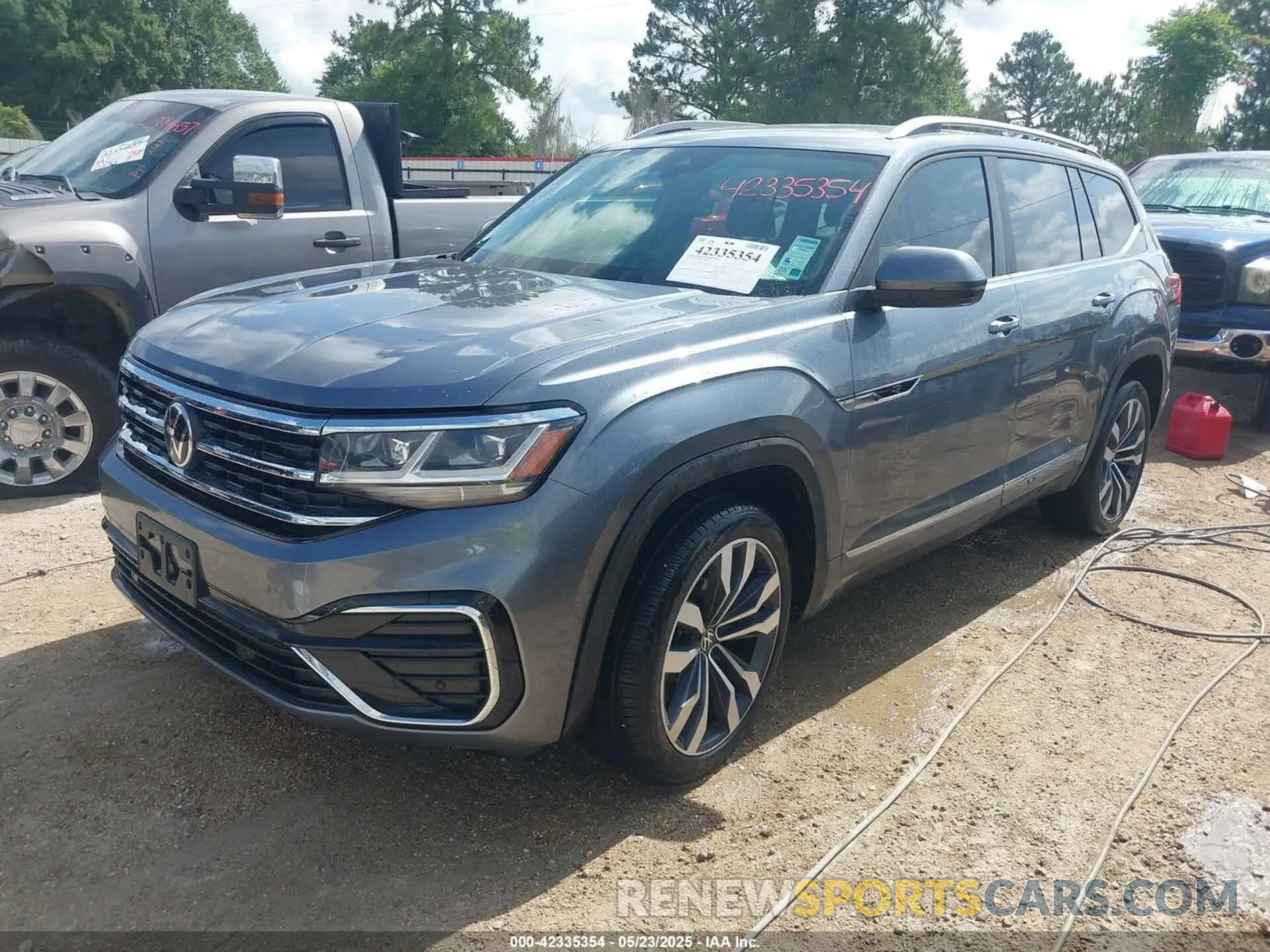 2 Фотография поврежденного автомобиля 1V2SR2CA8MC589784 VOLKSWAGEN ATLAS 2021