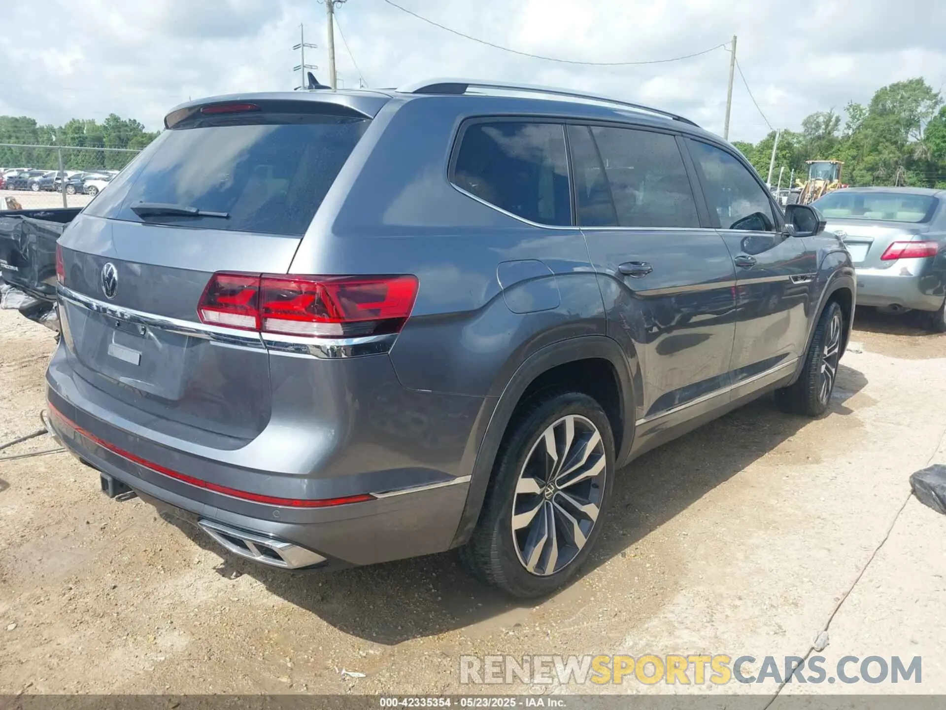 4 Фотография поврежденного автомобиля 1V2SR2CA8MC589784 VOLKSWAGEN ATLAS 2021
