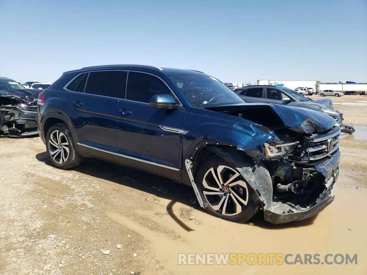 4 Фотография поврежденного автомобиля 1V2TC2CA7MC207766 VOLKSWAGEN ATLAS 2021