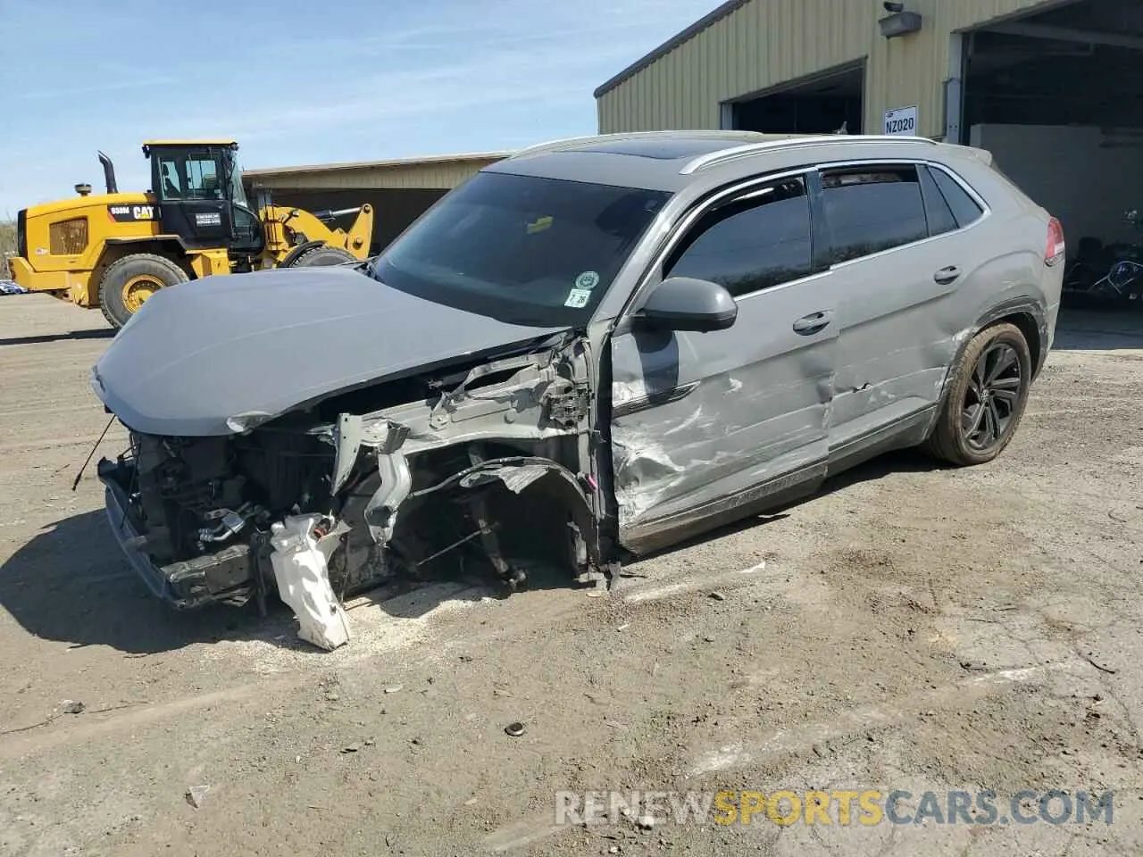 1 Photograph of a damaged car 1V2TE2CA8MC205129 VOLKSWAGEN ATLAS 2021