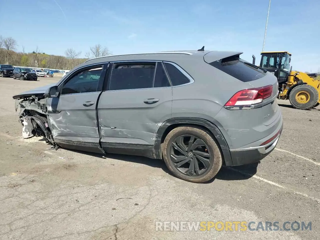 2 Photograph of a damaged car 1V2TE2CA8MC205129 VOLKSWAGEN ATLAS 2021