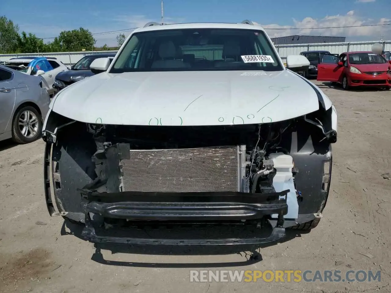 5 Photograph of a damaged car 1V2TP2CA2MC556063 VOLKSWAGEN ATLAS 2021