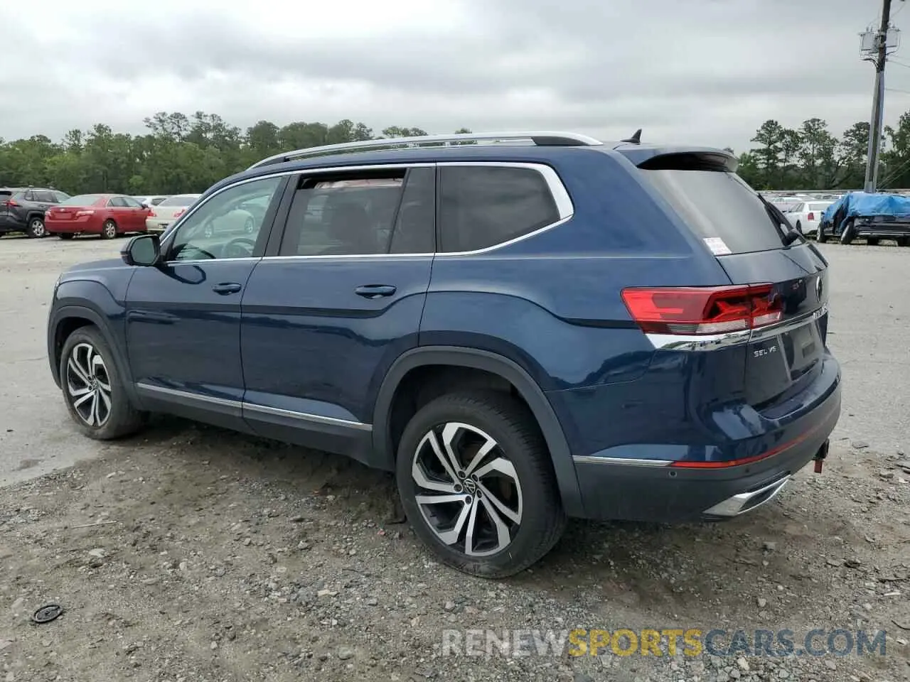2 Photograph of a damaged car 1V2TR2CA0MC532578 VOLKSWAGEN ATLAS 2021