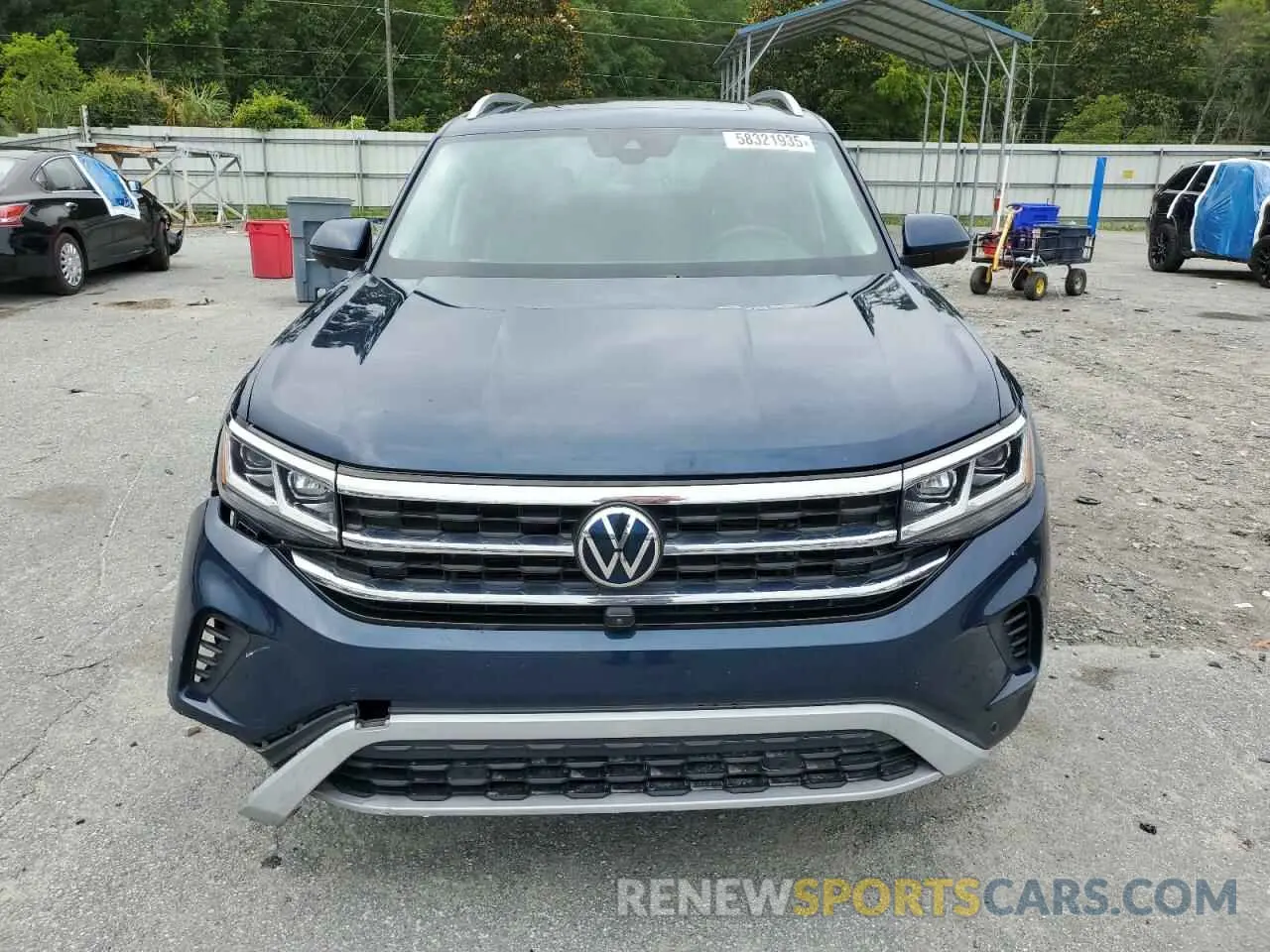 5 Photograph of a damaged car 1V2TR2CA0MC532578 VOLKSWAGEN ATLAS 2021