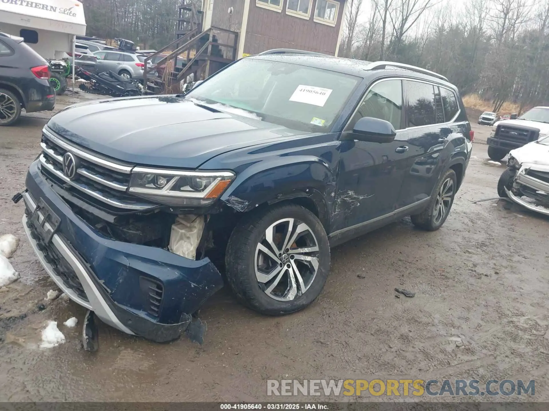 2 Photograph of a damaged car 1V2TR2CA2MC505074 VOLKSWAGEN ATLAS 2021