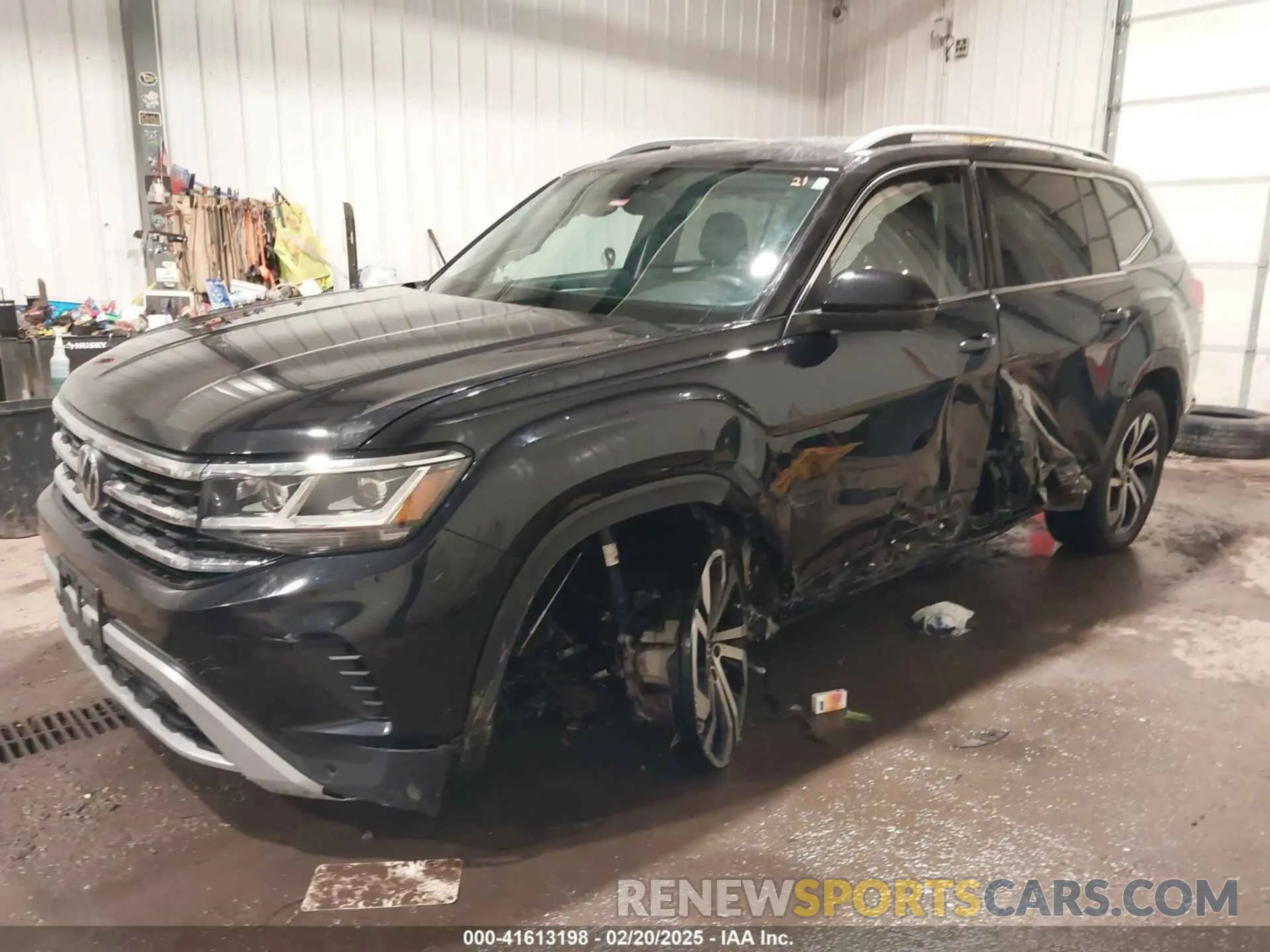 2 Фотография поврежденного автомобиля 1V2TR2CAXMC577785 VOLKSWAGEN ATLAS 2021